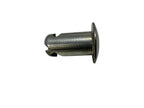 7/16" Plated Steel Flush Or Dome Head 1/4 Turn Fastener Dzus Buttons For Foam Panels