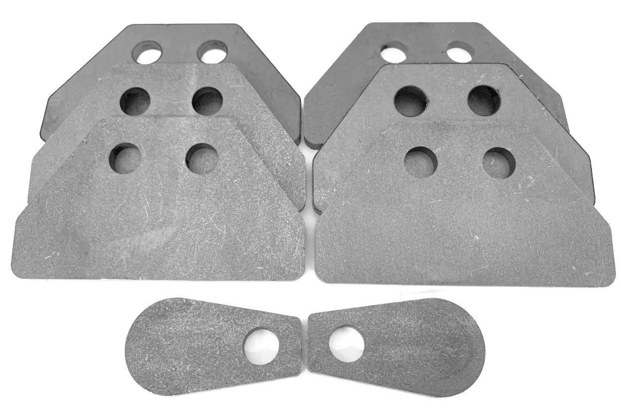 Tree Kicker / Nerf Bar Weld Plates Fit Polaris XP1000 / Turbo / S Models
