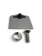 Flat Steel Tabs-Weld Tabs 1/4-20 Threaded With Aluminum Ring And Bolt