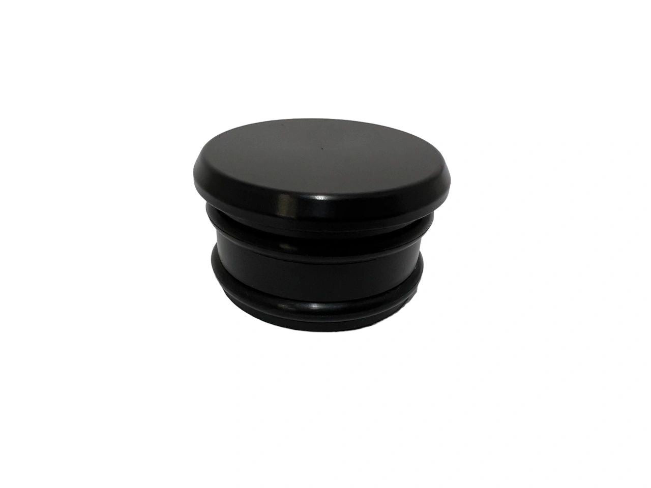 Machined Aluminum Press Fit Flat Tube Caps For 1-1/2" or 1-3/4" Tube