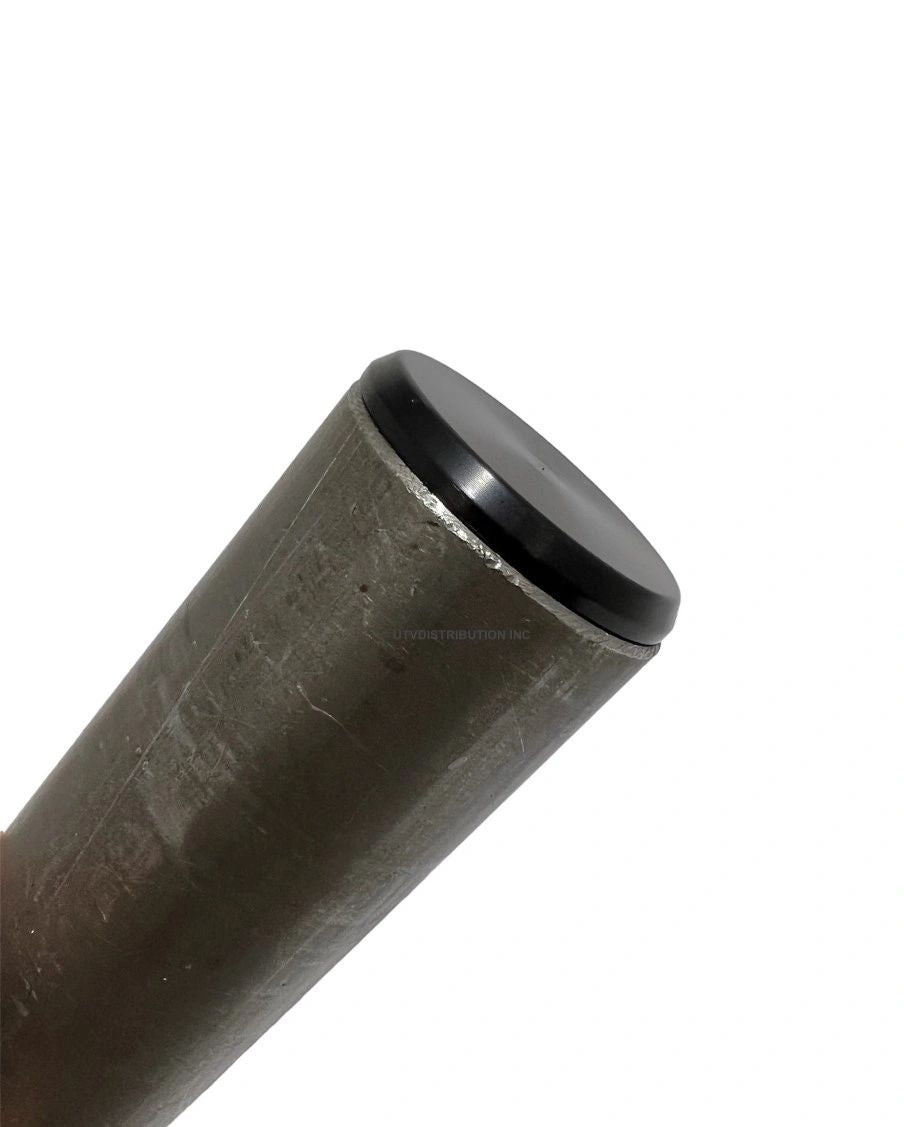 Machined Aluminum Press Fit Flat Tube Caps For 1-1/2" or 1-3/4" Tube