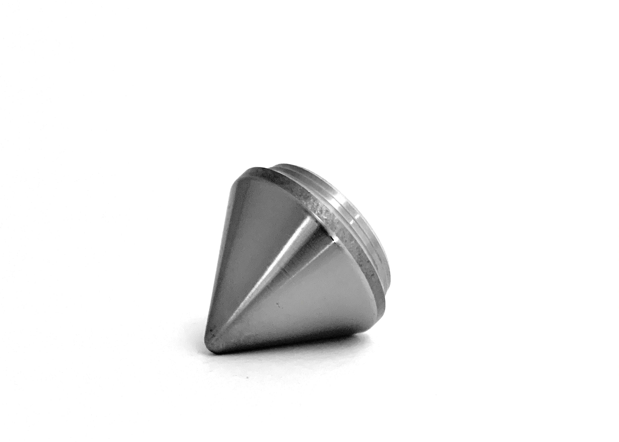 Machined Solid Steel Tube Caps-Weld Caps -Spiked Style 1-1/2" / 1-3/4" / 2"