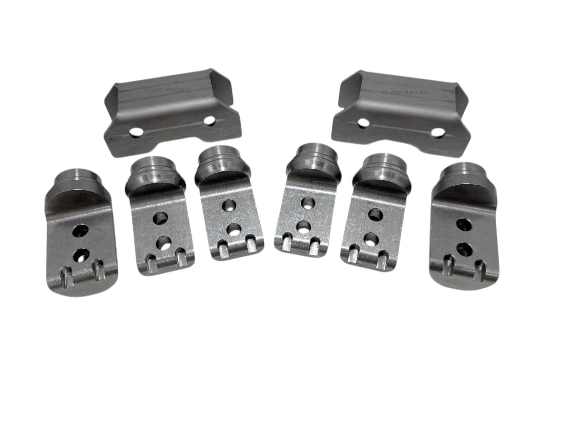 Polaris Pro HD Roll Cage Connectors Adapters 4 Seat Kit Fits 2" & 1-3/4" Tubing