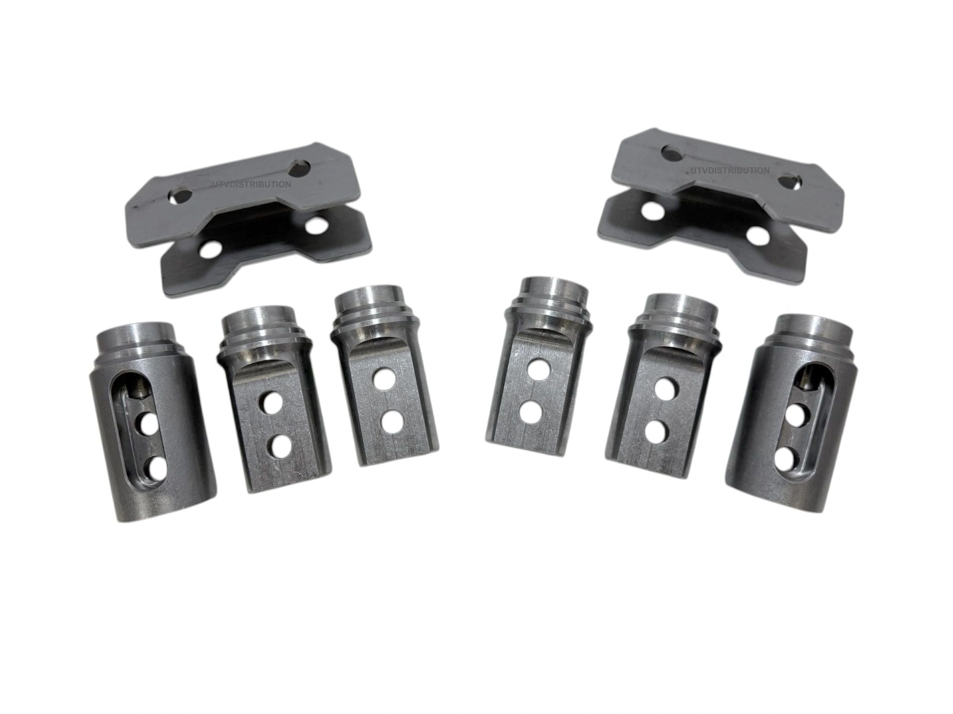 Polaris Pro HD Roll Cage Connectors Adapters 4 Seat Kit Fits 2" & 1-3/4" Tubing