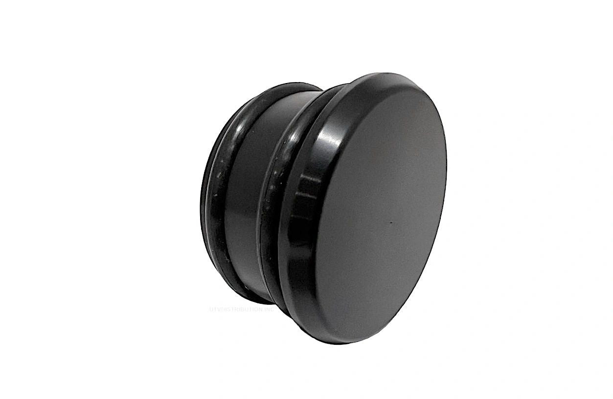 Machined Aluminum Press Fit Flat Tube Caps For 1-1/2" or 1-3/4" Tube