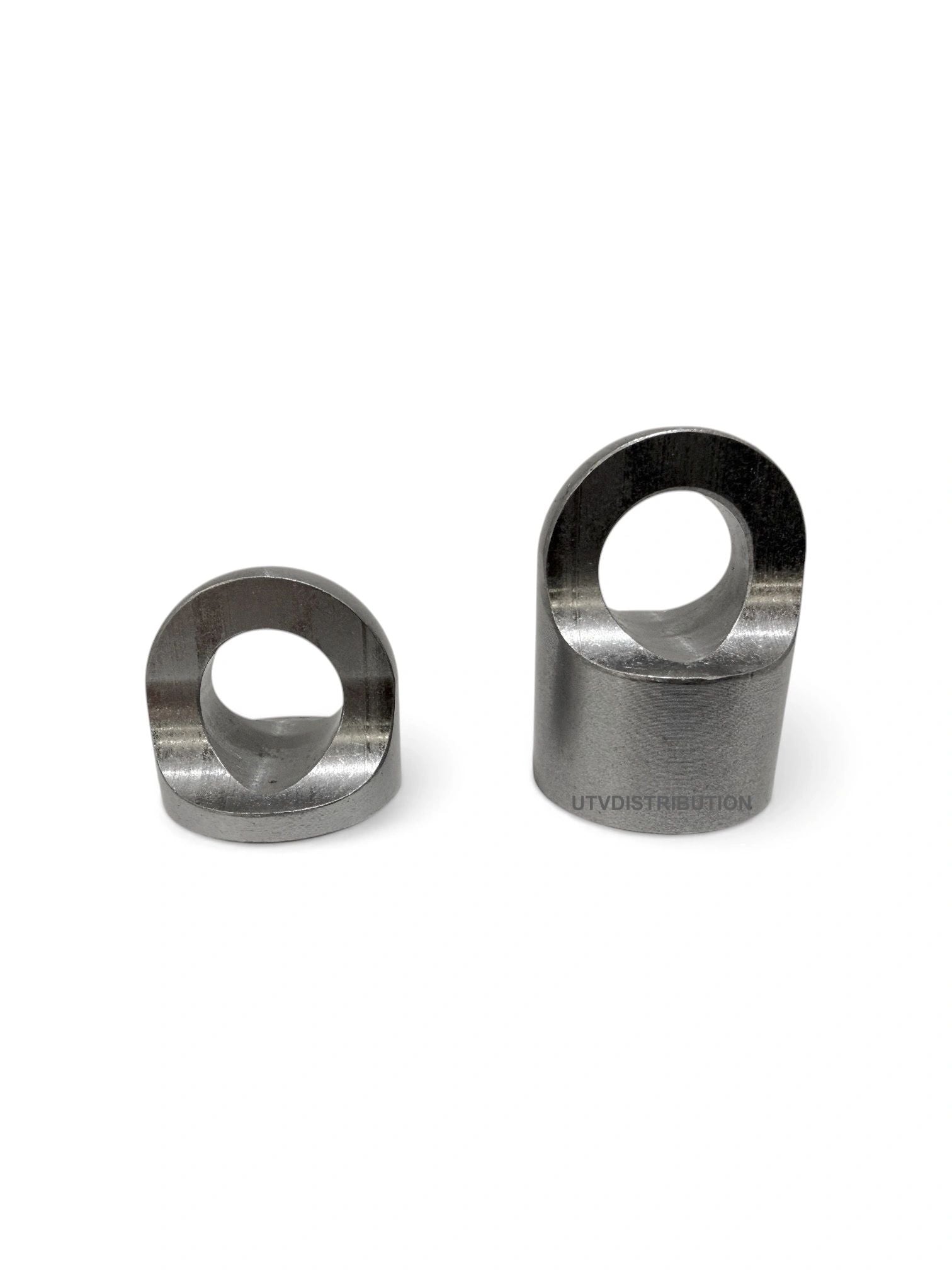 Weld On Steel Coped Eye Ring Mounts For Seat Belts and Tie Downs