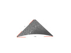 Corner Weld Gusset For Frames & Rollcages-1/8"-Blank