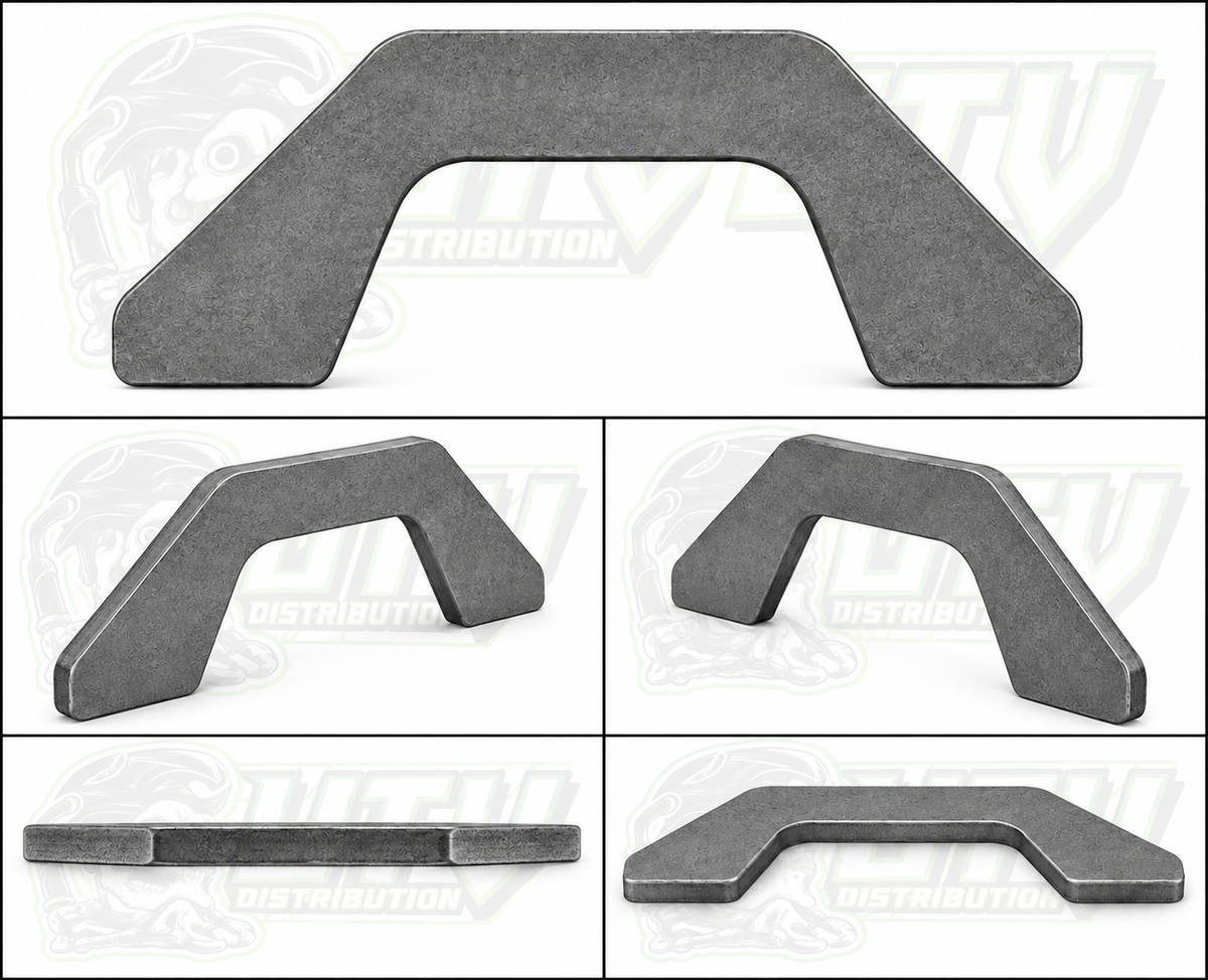 HEAVY DUTY TABS / WELD TAB TIE DOWN TIE STRAP SPARE TIRE MOUNTING TAB 1/4" THICK