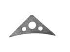 Corner Weld Gusset For Frames & Rollcages-1/8"-3 Holes